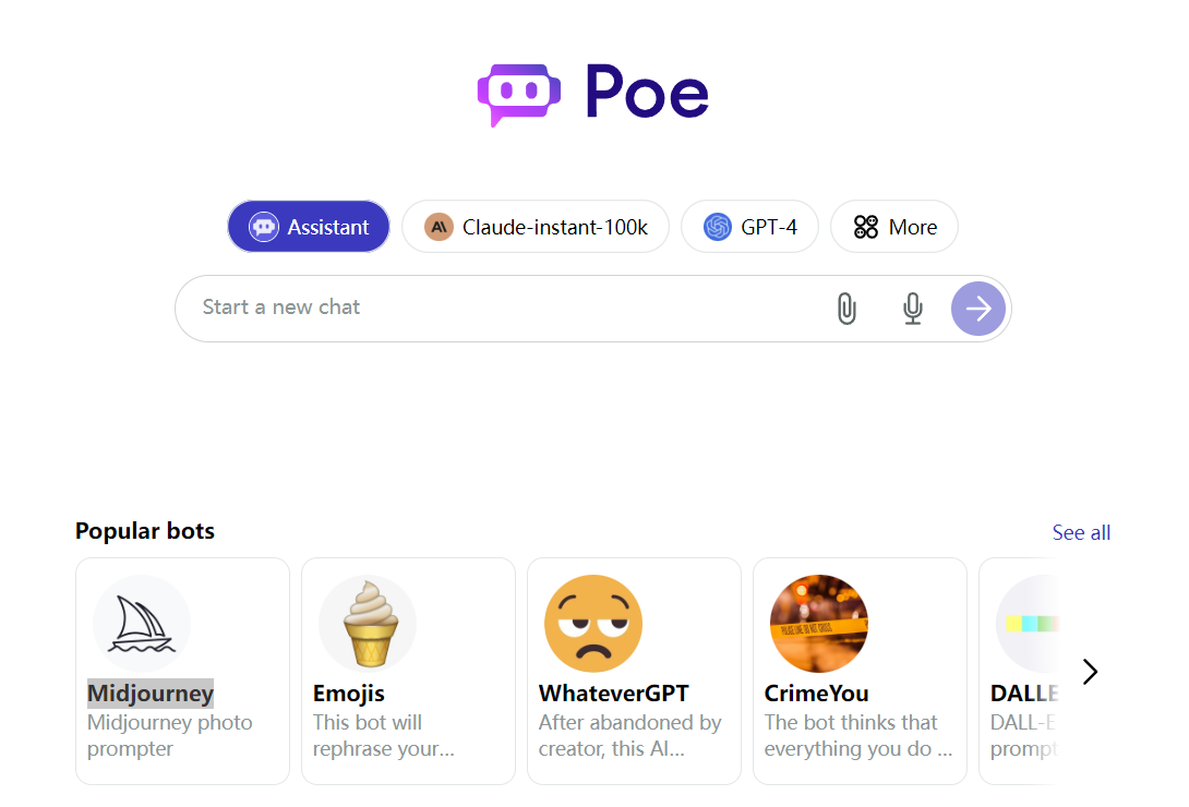 Poe - AI聊天工具 | 27PR跨境電商導航