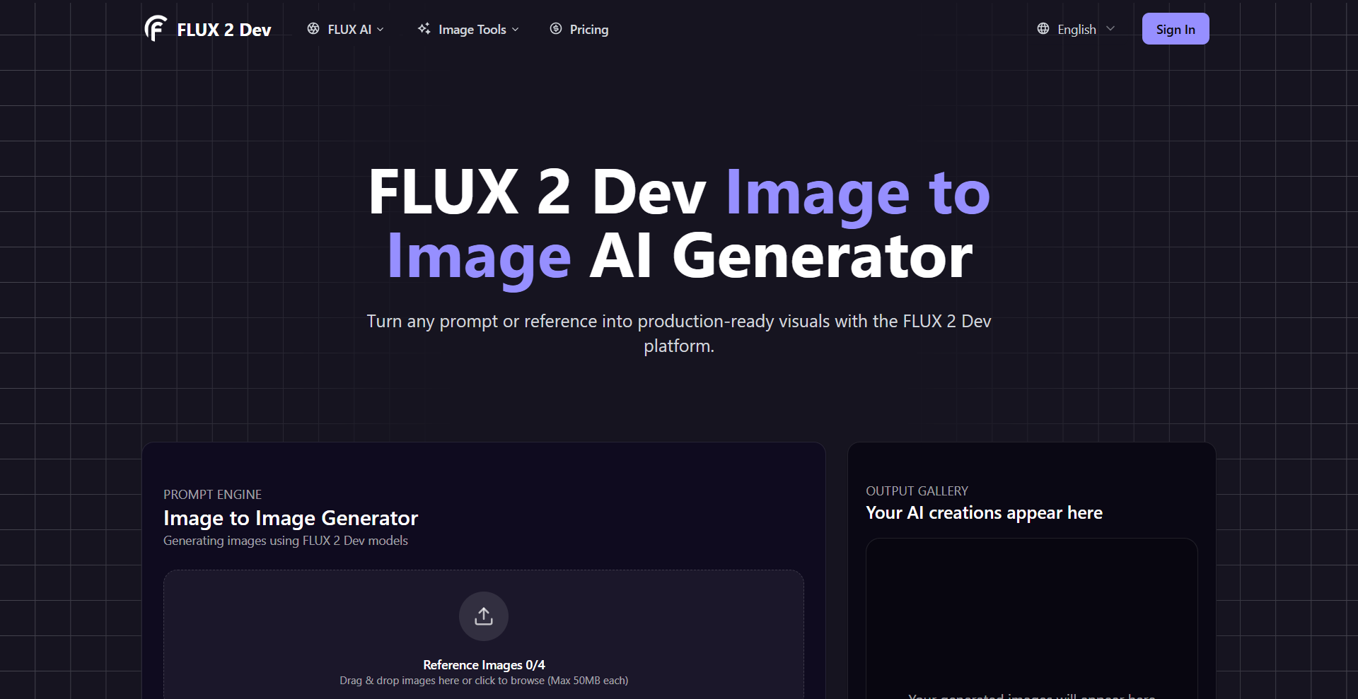 FLUX.2 DEV 官方網頁版入口 | 27PR跨境電商導航